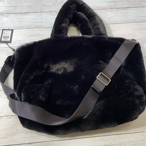 DKNY Hadlee Md Tote, Black/Gold - Picture 6 of 7